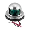 1 Pair of Stainless Steel Red & Green LED Navigation