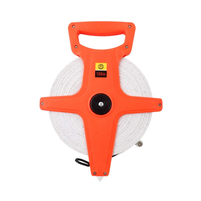 QWORK Tape Measure, 1/2" x 330' Open Reel Dual Sided
