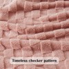 NEWCOSPLAY Super Soft Throw Blanket Pink Premium Silky Flannel Fleece