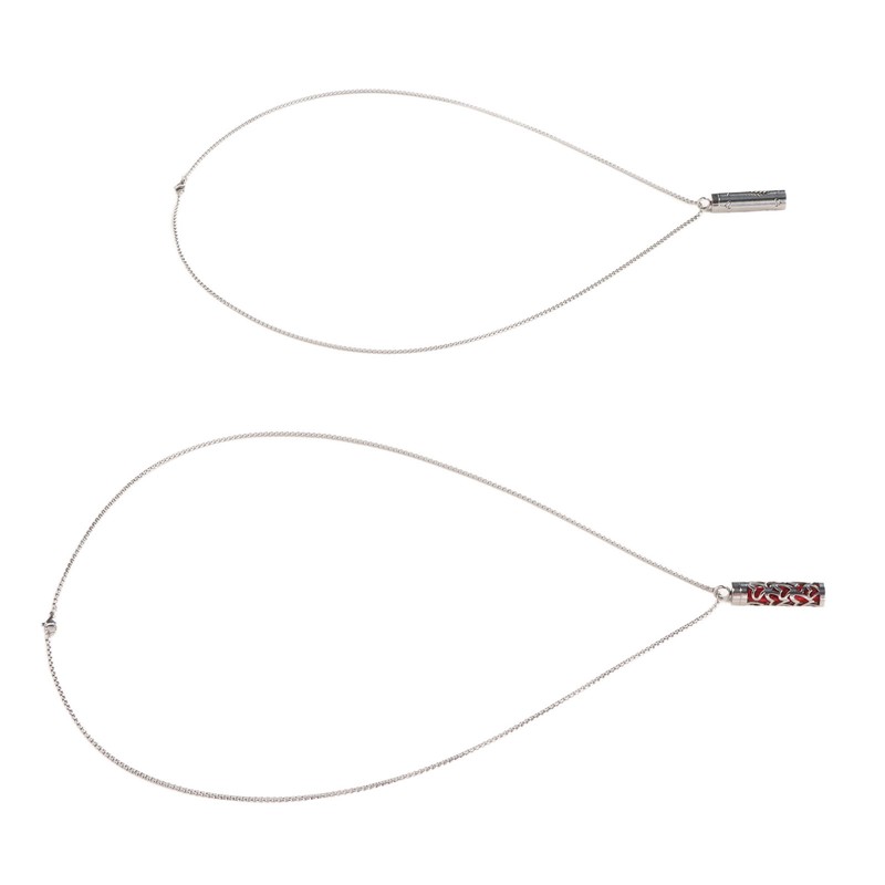 Aromatherapy Necklaces Stainless Steel Stress Relief Essential Oil Diffuser Necklace