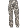 Kruze Mens Combat Cargo Trousers Camouflage Green Camo Summer Pants