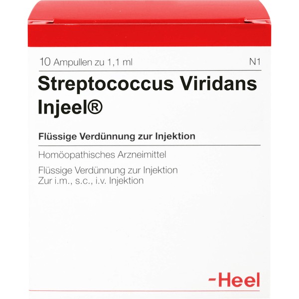 Streptococcus Viridans Injeel Amp., 10 St AMP