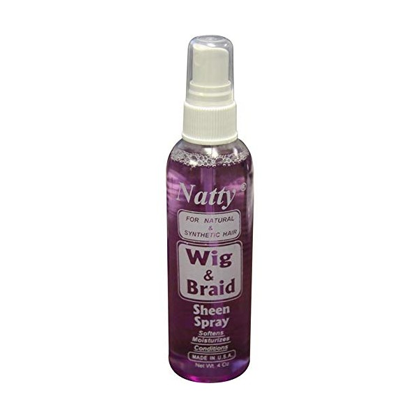 Natty Wig & Braid Sheen Spray 4 Oz