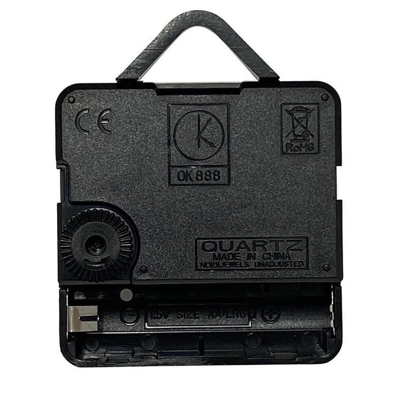 Ticking Replacement Quartz Movement with Motor Mechanism, Self-Assembly, Mounting Material,