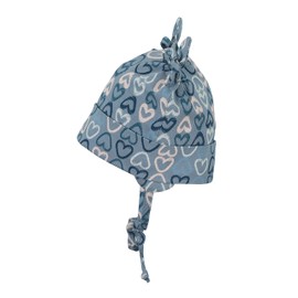 Sterntaler Baby Girl Knot Hat, Blue (medium blue 365)