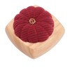 Pin Cushion Kit Cute Pumpkin Shape Pin Cushion Wooden Base