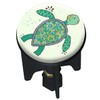 WENKO Pluggy® Turtle Rollin'Art, Height-Adjustable Sink Plug for All Standard