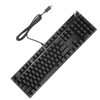 Mechanical Keyboard Wired Gaming Support Backlight Green Axis Keyboard with
