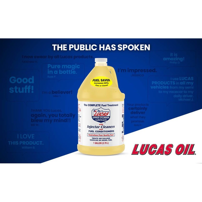 Lucas Oil 10013 Fuel Treatment - 1 Gallon