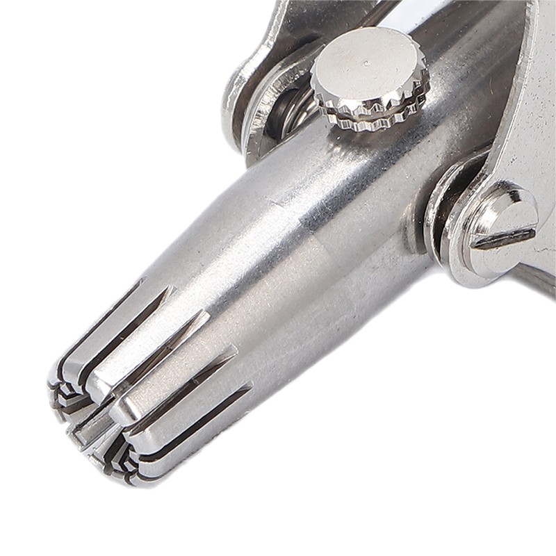 Nose Hair Trimmer Set Stainless Steel Nail Clipper Clean Brush