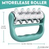 MyoRelease Lymphatic Drainage Massager (Green), Ultimate Fascia Release & Scar