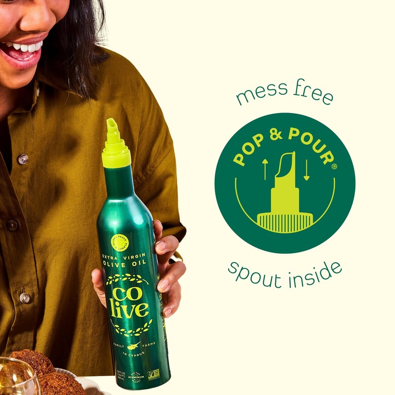 CoLive Extra Virgin Olive Oil 16.9 oz | Cold Pressed