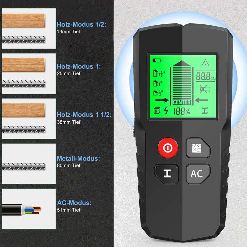 EXTSUD Cable Finder Wall Cable Finder Line Detector Detector Wall