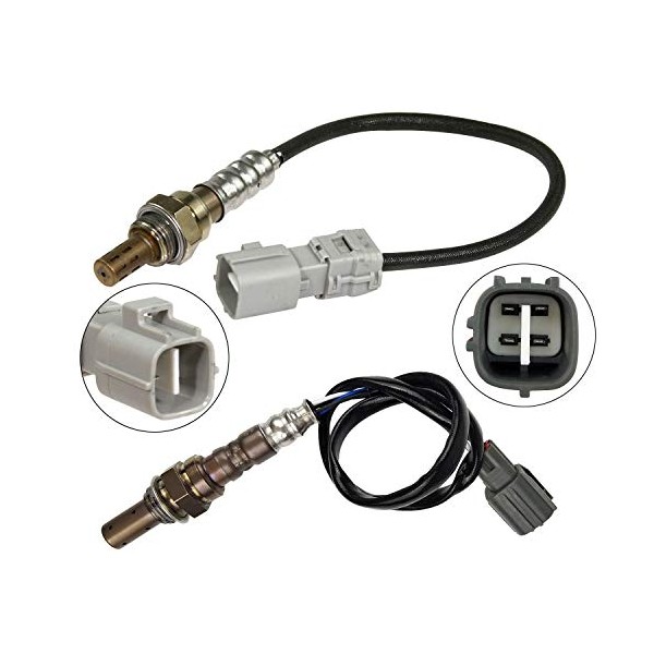 Maxfavor 2Pcs O2 Oxygen Sensor Upstream & Downstream 02 Sensor