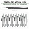 YAZWUR 1 Set Bisturi Monouso Sterile con Manico, Ideale per