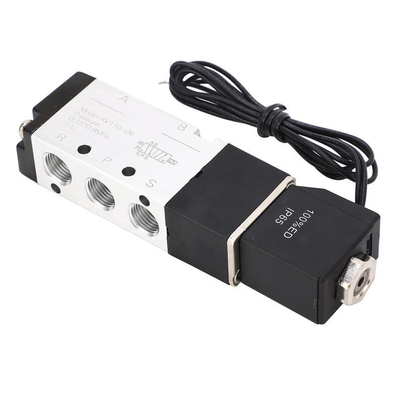 Pneumatic Solenoid Valve with Wire 2 Position 5 Way IP65