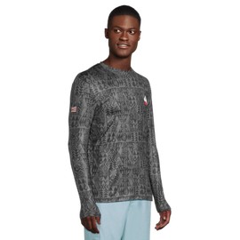 Quiksilver Men's Standard Hi Long Sleeve Surf Tee, Iron