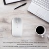 Wireless Mouse 2.4G Bluetooth Dual Mode Mouse 3 DPI Adjustable
