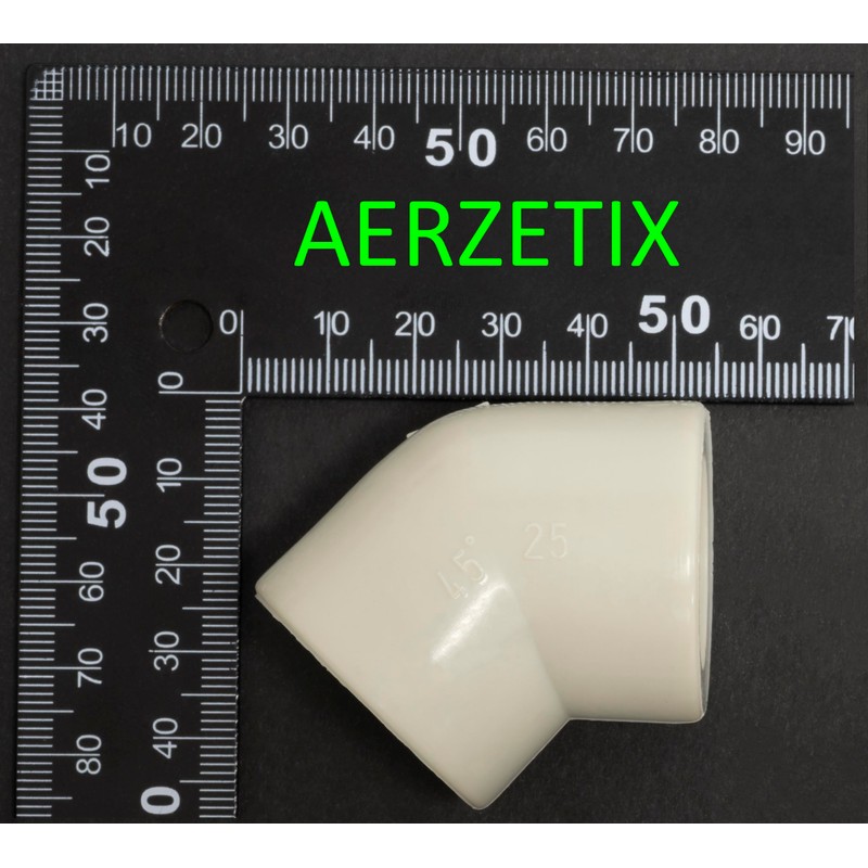 AERZETIX - C66870 - Set of 5 Elbow Fittings 45°
