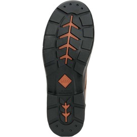 Men's Chore Farm Leather Chelsea Boot, Caramel, Size 9.5(M)