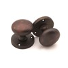 Infinity Decor Matt Bronze Victorian Latch Round Mortice Door Knobs