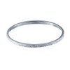 Quiges Stainless Steel Stacking Ring Filling Ring with Polished Structure