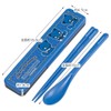 Skater CCS3SAAG-A Adorosa Tolmaly Chopsticks & Spoon Set, 7.1 inches