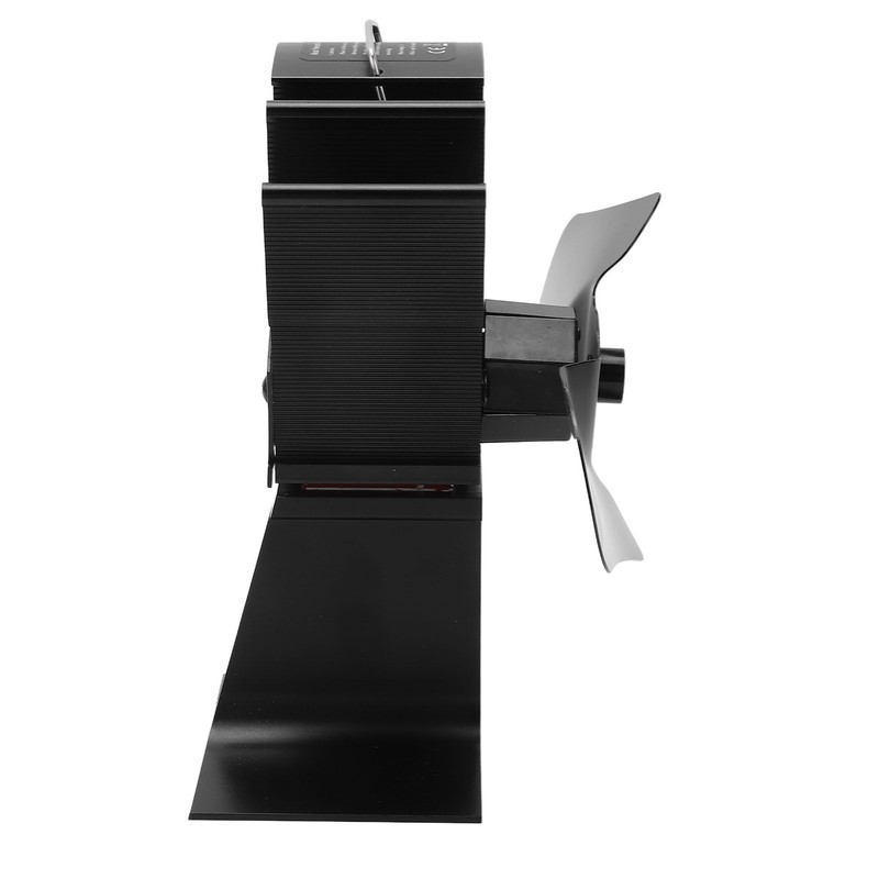 2 Blade Heat Powered Wood Fireplace Fan 1200RPM 25dB Low