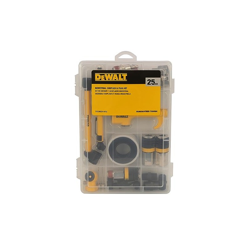 DEWALT 25pc Industrial Coupler & Plug Kit (DXCM024-0412)