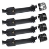 Osompar 4PCS Exterior Door Handle Compatible with Toyota Tundra 2007-2020