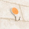Mini Wood Grain Wall Hooks (6-Pack) - Minimalist Space-Saving Storage Organization 3ea