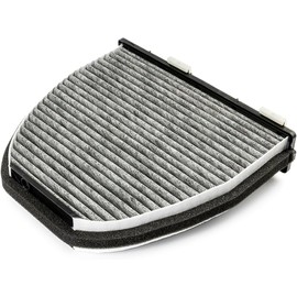 Filtro de aire de cabina para MERCEDES-BENZ C250 C300 C350 C63 AMG CLS400, para CLS550 E250 E350 E400 E550, para GLK250 GLK350 SL400 SL450 SL550 Reemplaza# 2048300018, 2128300318, LAK413