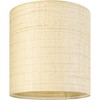 GO&SO Set of 2 Cylinder Drum Lamp Shades Farmhouse Lampshades,