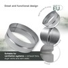Vent Systems 8'' Inch Galvanized Steel Duct Connector - Round