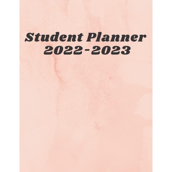 Undated Student Planner for Elementary Kids, School Notebook, Daily Organizer,