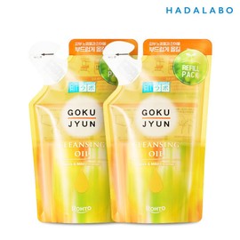 Hadalabo Gokujyun Cleansing Oil Refill Pack 180ml x2 / 하다라보 고쿠쥰 클렌징 오일 리필팩 180ml x2개