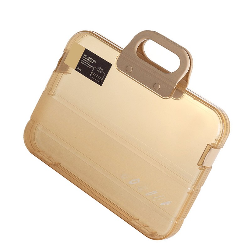 Clear Document Case Multipurpose Large Capacity Dustproof Waterproof A4 File