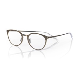 eyebobs Jim Dandy Unisex Premium Readers, Gold in a Matte Finish, 1.75 Magnification