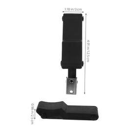 Outanaya 2Pcs Damping Hasp Toggle Clamp Latch Heavy Duty Rubber Latches for Automotive and Use Vibration Absorbing Lock Clips Easy Installation Quick Release Fasteners