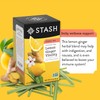 Stash Tea Lemon Ginger Vitality Herbal Tea - Naturally Caffeine