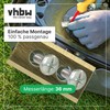 vhbw 27 x Replacement Blades Compatible with Kress Mission KR113,