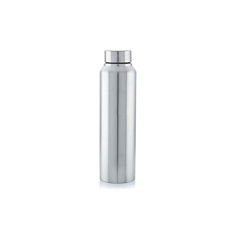 Steel Water Bottles 1 Litre Steel Water Bottle, 1L, Silver