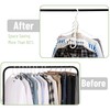 Mr. Pen- Space Saving Hangers for Clothes, 20 pcs, White,