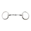 Korsteel Stainless Steel Slow Twist Eggbutt Snaffle Bit, 5"