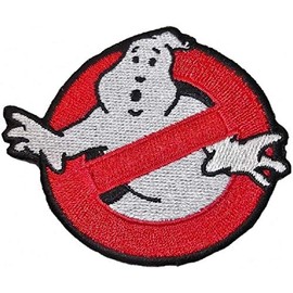 Ghostbusters Embroidered Iron Sew On Patch Fancy Dress Costume T Shirt Bag Badge