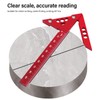 Center Scribe Gauge, Aluminum Alloy Center Line Scriber 45 Degree