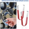 6PCS Wheel Cap Removal Tool Set - Locking Nut Cover