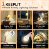 BoRccdit KeepLit 8PK Emergency Rechargeable Light Bulbs, 48H Battery Backup,