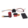 3660 4 Pole Brushless Motor 80A Brushless ESC 30kg Servo