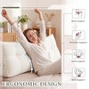 Wesiti Triangular Headboard Wedge Pillow Twin XL Dorm Bed Backrest,